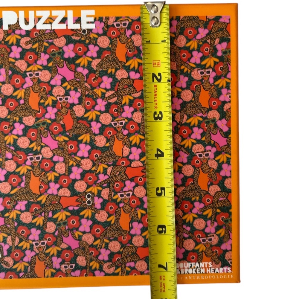 Anthropologie Bouffants & Broken Hearts 500 Piece Puzzle Preowned - Picture 7 of 9